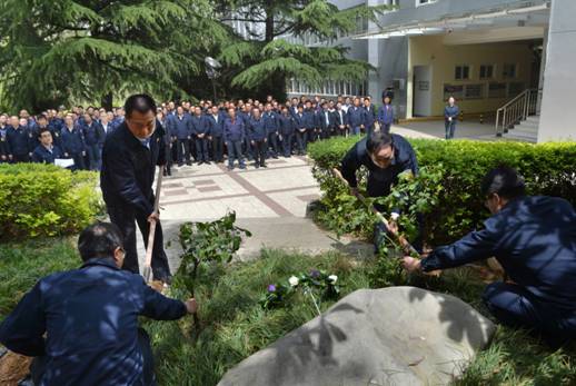 一定发集团举行感恩林清明纪念活动