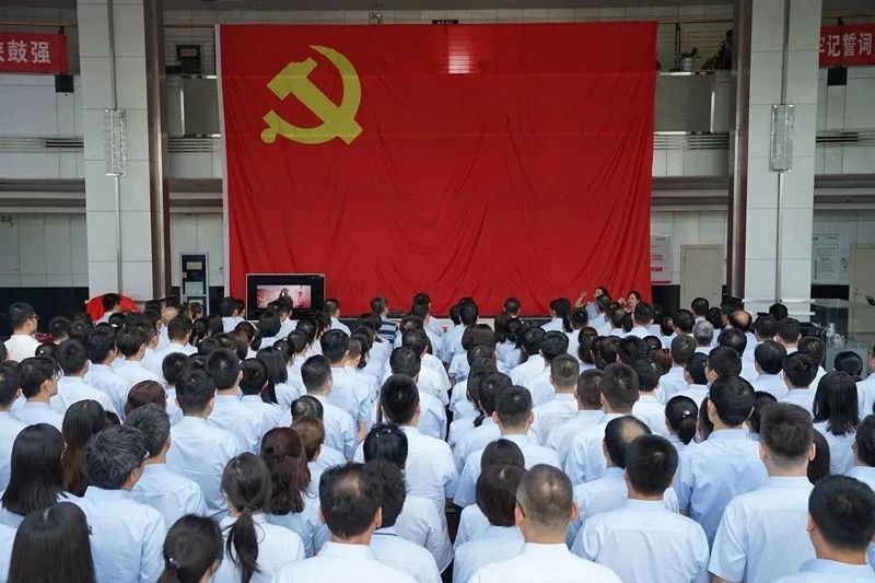 “党旗红·一定发强”一定发党建“123456”模式荣获全市组织事情刷新立异优异效果奖