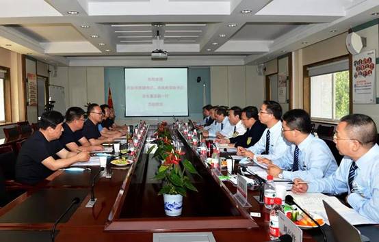 武安市委副书记、市政府党组书记、市长董志毅一行莅临一定发考察调研